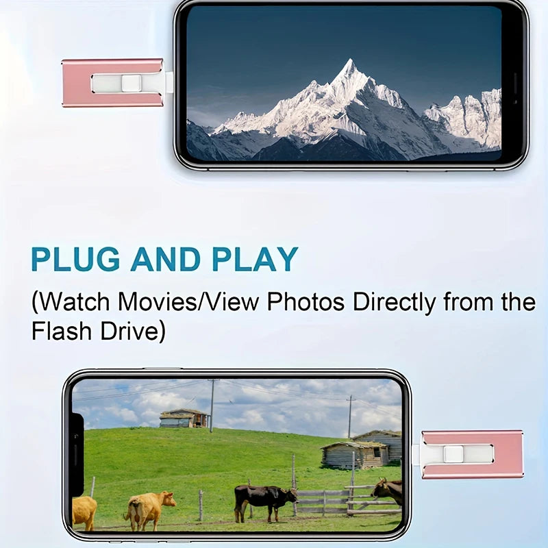 PortivaX™ 4 In 1 OTG Micro USB 3.0  Flash Drive