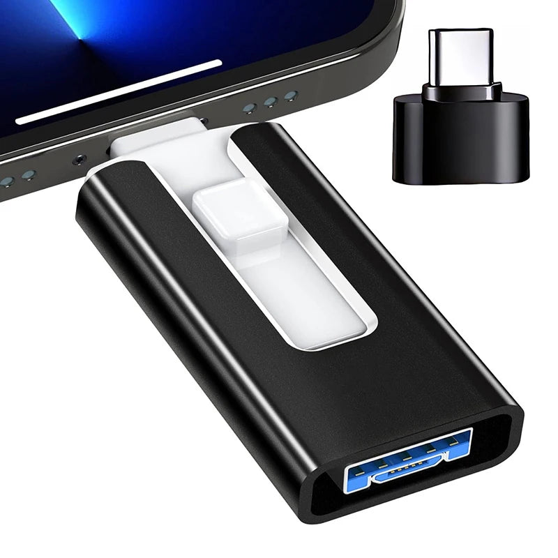 PortivaX™ 4 In 1 OTG Micro USB 3.0  Flash Drive