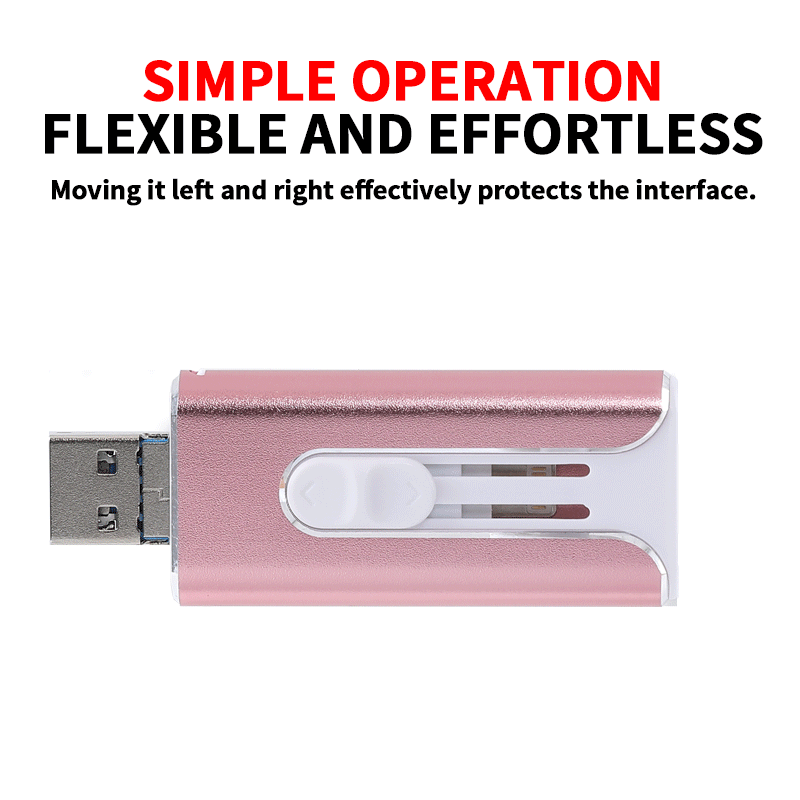 PortivaX™ 4-in-1 USB C Drive (32GB-2TB)